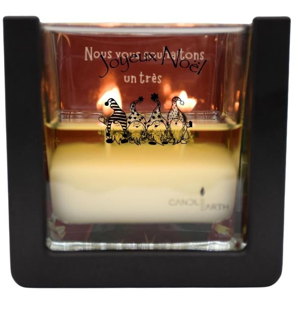 Bougies - Bougie Noël surprise parfumée décoration - Lutins - BOUGIES CANDLEARTH