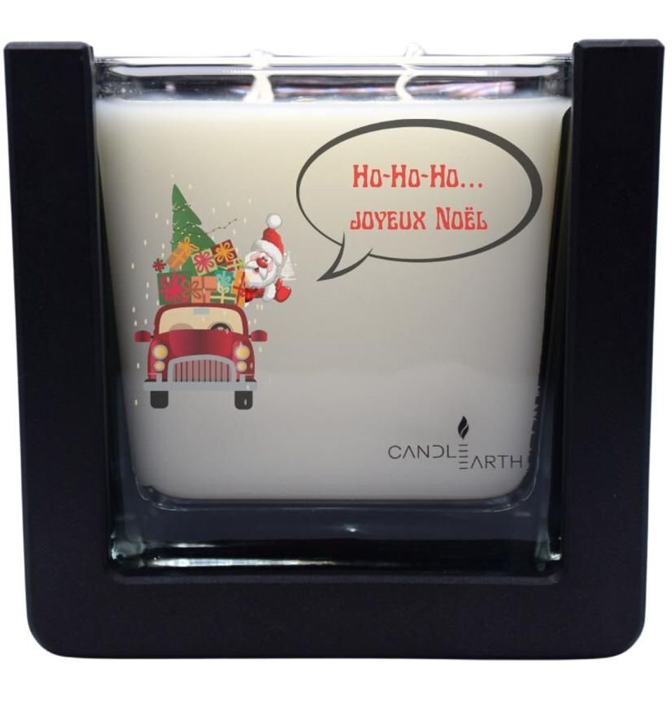 Bougies - Bougie Noël surprise parfumée décoration - Ho-Ho-Ho - BOUGIES CANDLEARTH