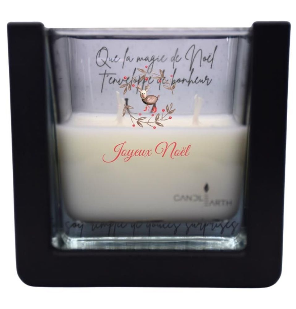 Bougies - Bougie Noël surprise parfumée décoration - 🦌 Rusé - BOUGIES CANDLEARTH