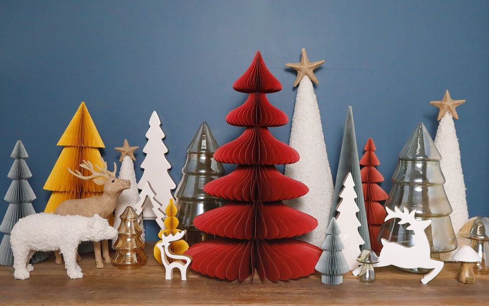 Other Christmas decorations - Paper trees - BE HOME