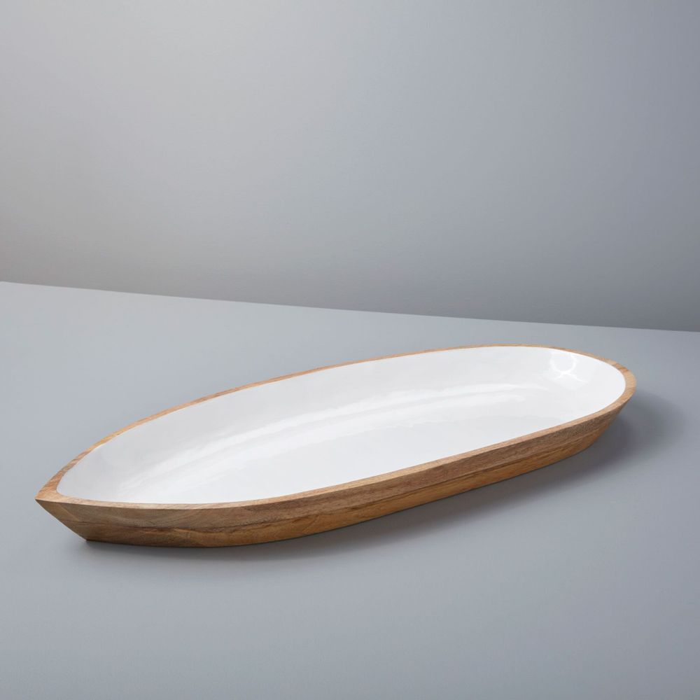 Platter and bowls - Madras Oval Dishes - BE HOME