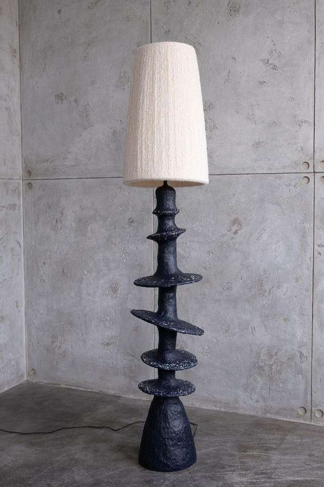 Floor lamps - Orbita Sculptural Floor Lamp - PLETOSTUDIO