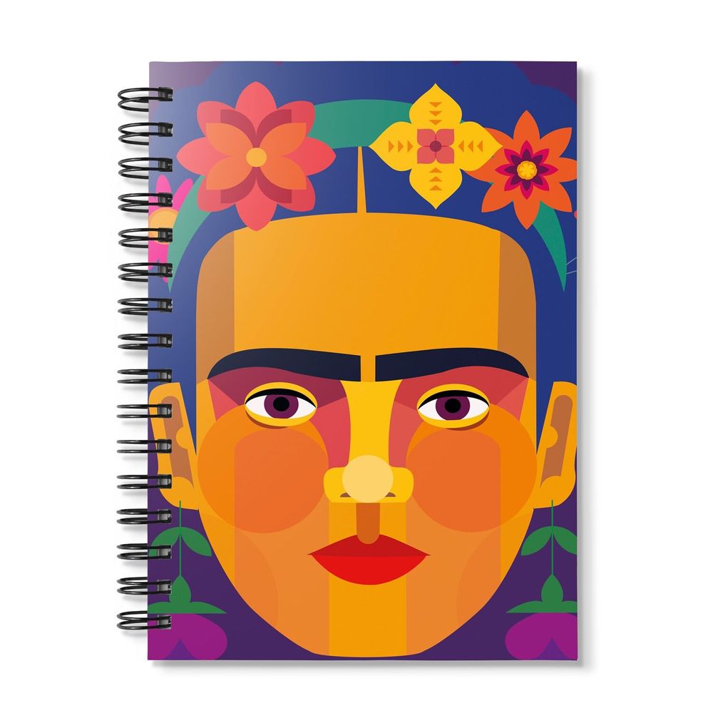 Stationery - GEO ECO Flowers Notebook - KALIDOSKOPIO