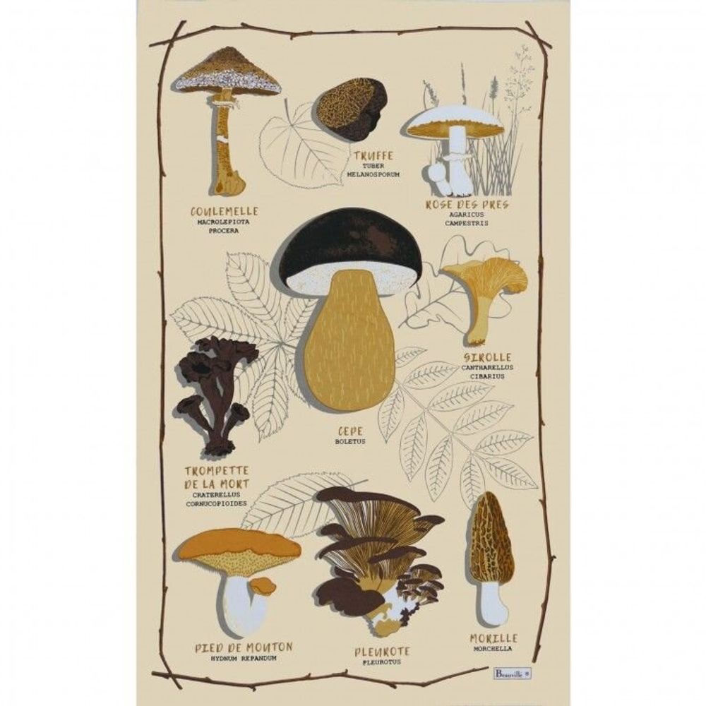 Tea towel - In the forest tea towel gift box - BEAUVILLÉ