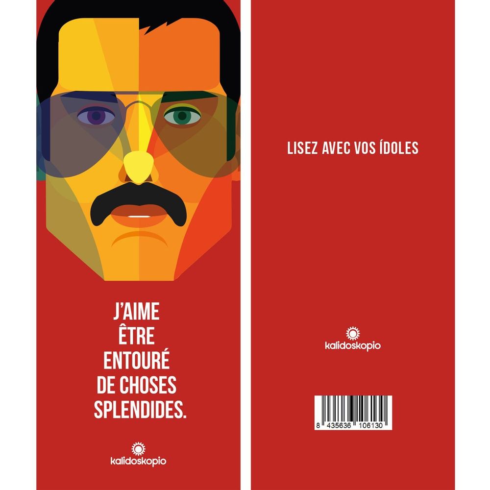 Gifts - Geo Fredy Bookmark with French phrase - KALIDOSKOPIO