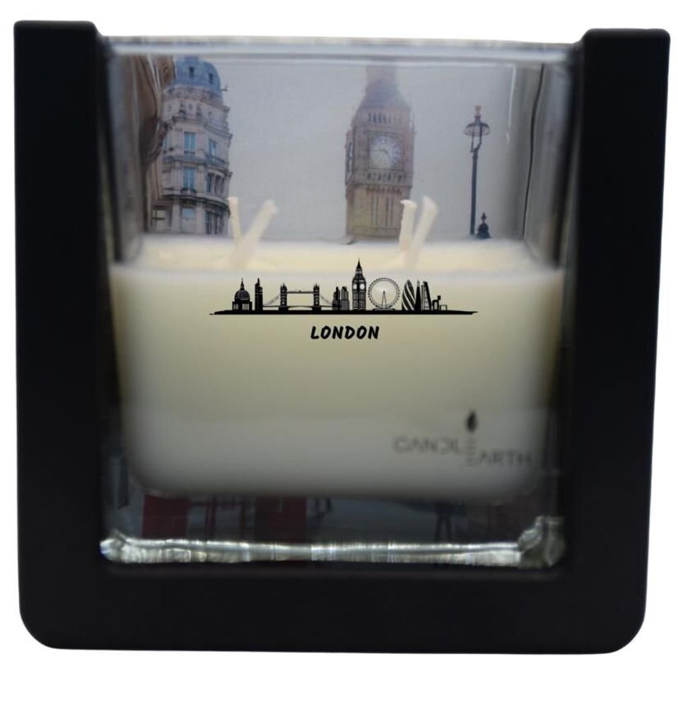 Decorative objects - Scented surprise candle - Cities - London - 235g vegan wax - BOUGIES CANDLEARTH