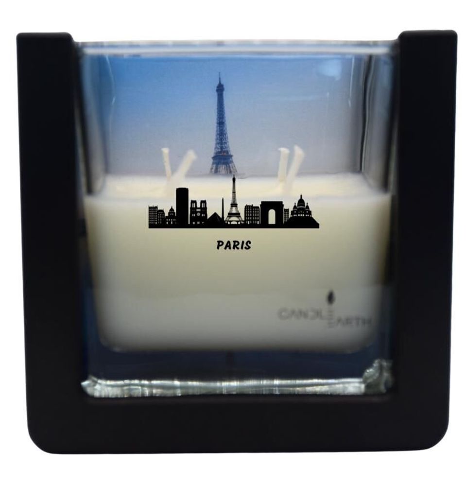 Design objects - Scented surprise candle - Cities - Paris 235g vegan wax - BOUGIES CANDLEARTH