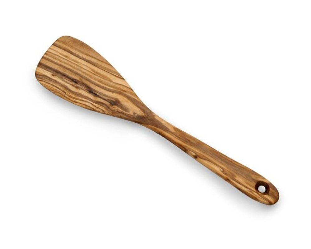 Ustensiles de cuisine - Ustensile Spatule Simple en Bois d'olivier - SOCIÉTÉ MIROD FACTORY