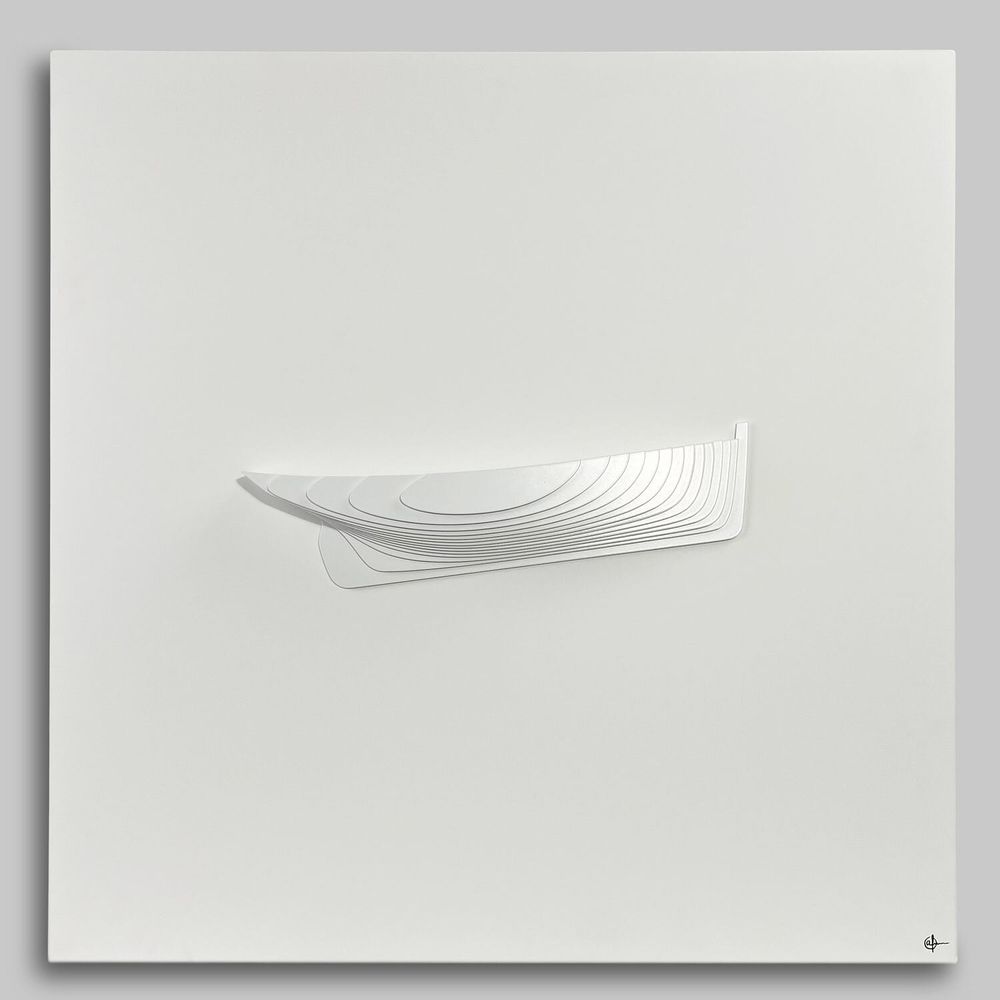 Sculptures, statuettes and miniatures - SU 01 White-White - ANTOINE F.