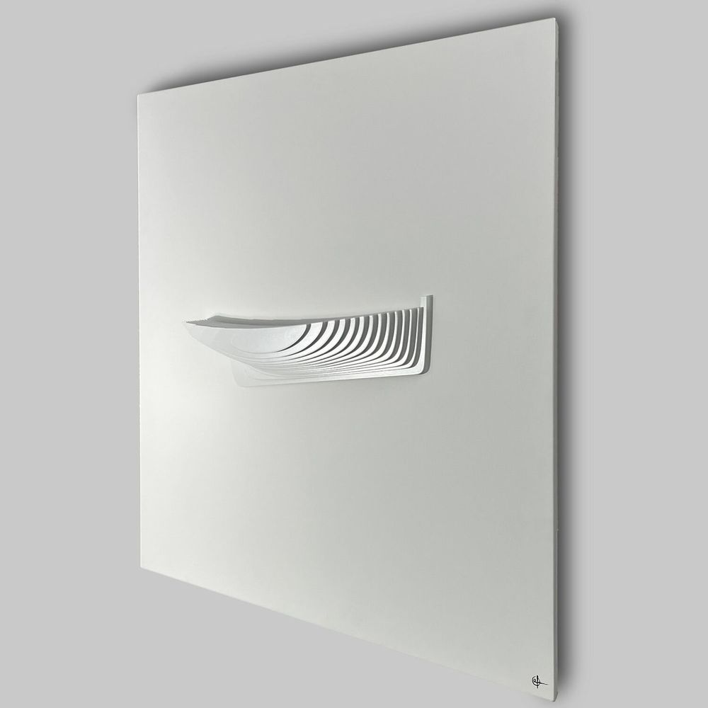 Sculptures, statuettes and miniatures - SU 01 White-White - ANTOINE F.
