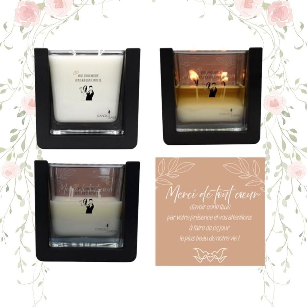 Bougies - Mariage 💐 5 - BOUGIES CANDLEARTH