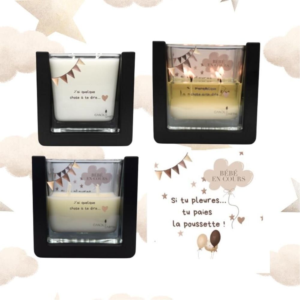 Candles - Birth 🧸 - Pti'bou - BOUGIES CANDLEARTH