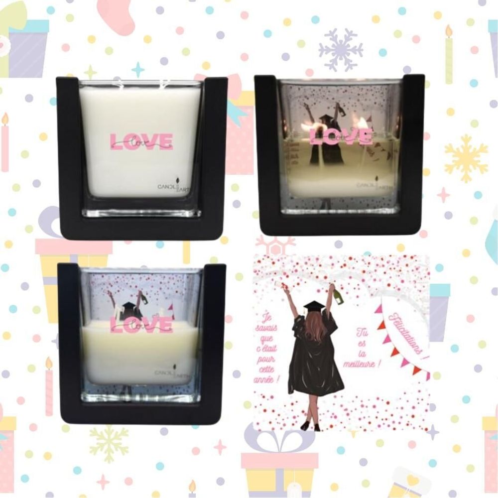 Candles - Gift 🎁 High school congratulations - BOUGIES CANDLEARTH
