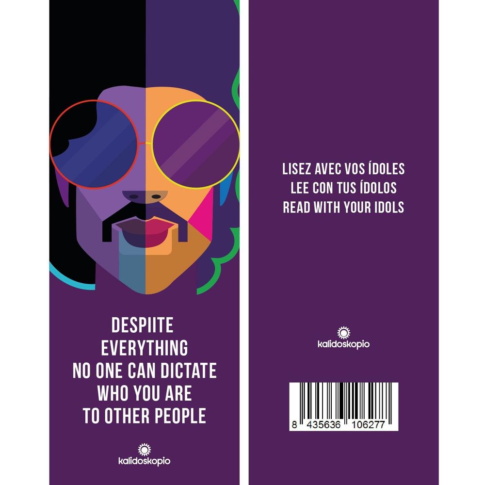 Gifts - Geo Prince Bookmark with English phrase - KALIDOSKOPIO