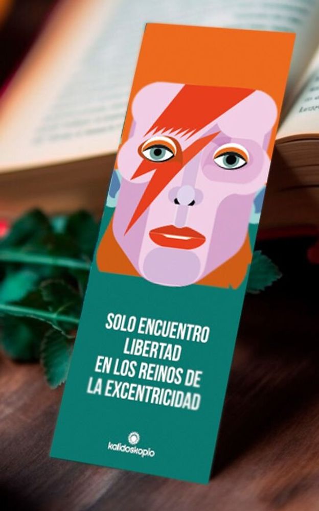 Gifts - Geo David Bookmark with English phrase - KALIDOSKOPIO