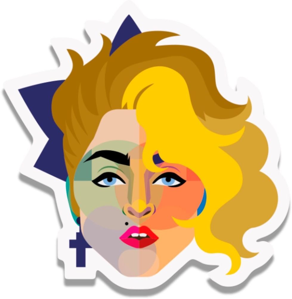 Gifts - Geo Madonna Magnet - KALIDOSKOPIO