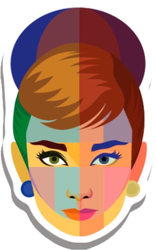 Gifts - Geo Audrey Magnet - KALIDOSKOPIO