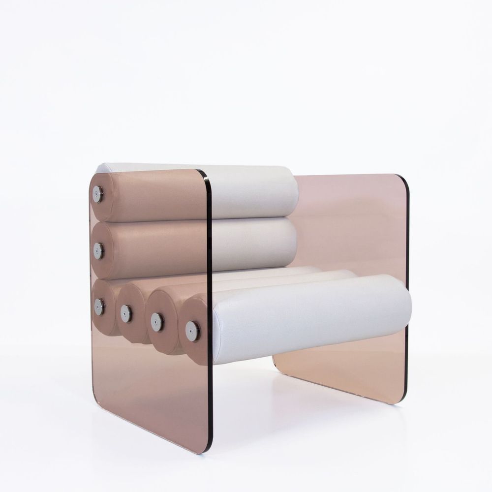 Armchairs - MW01 armchair with cast PMMA walls - Residential and HORECA markets - KUUMO DESIGN