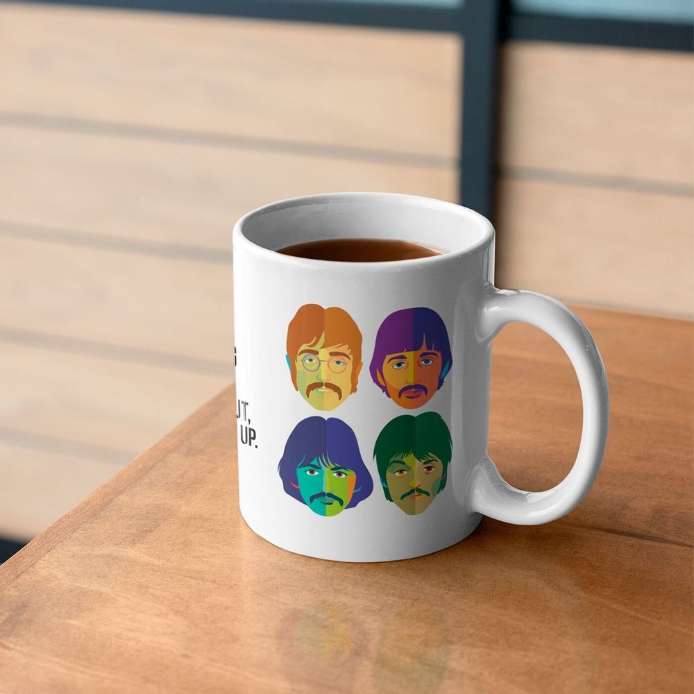 Tasses et mugs - Tasse Geo Beatles en anglais - KALIDOSKOPIO