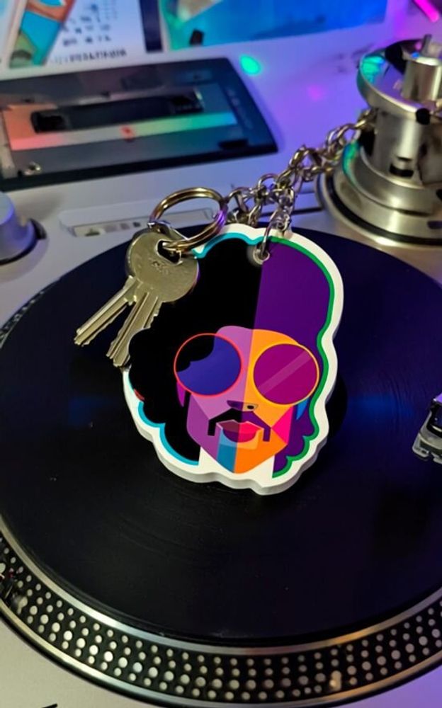 Gifts - Geo Prince Keyring - KALIDOSKOPIO