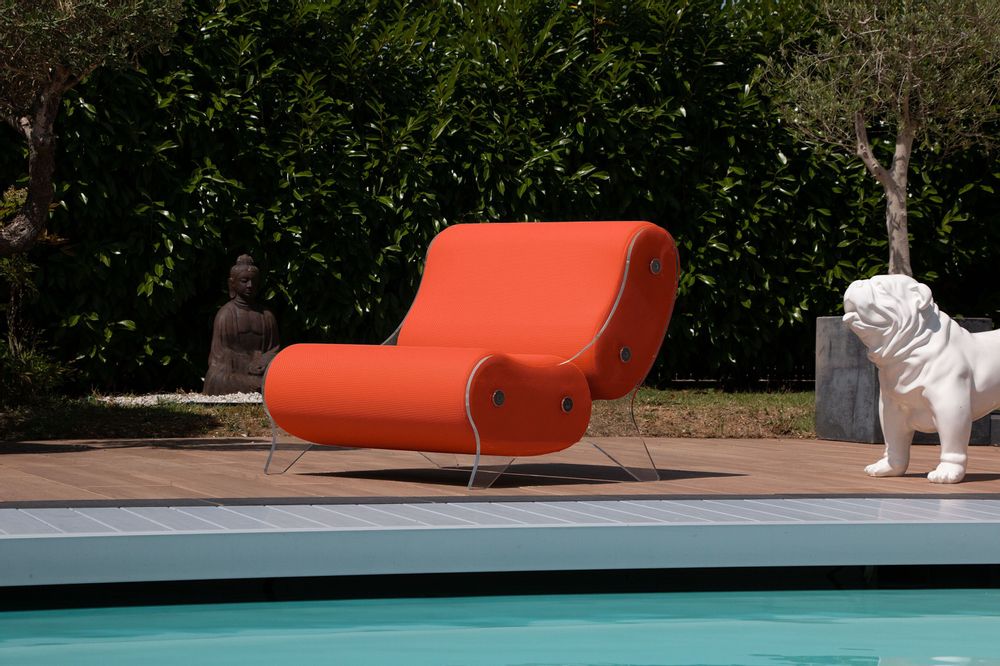 Lawn armchairs - MW06 armchair - Foam seat - Residential and HORECA markets - KUUMO DESIGN