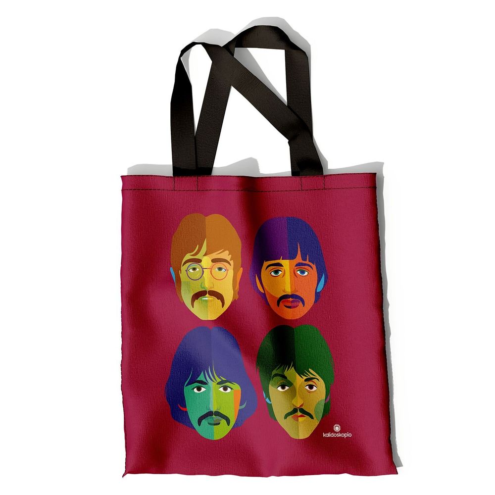 Bags and backpacks - Geo Beatles Totebag - KALIDOSKOPIO