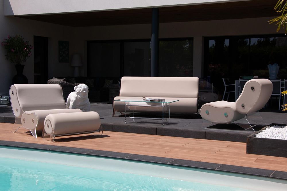 Lawn armchairs - MW06 armchair - Foam seat - Residential and HORECA markets - KUUMO DESIGN