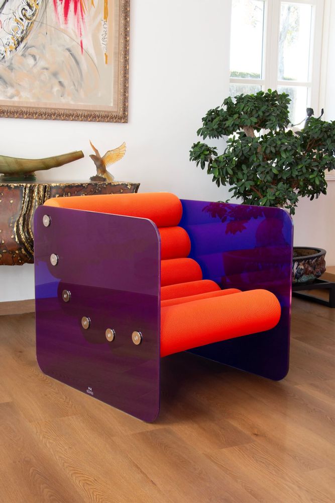 Decorative objects - MW02\" POP\” armchair - Foam seat - KUUMO DESIGN