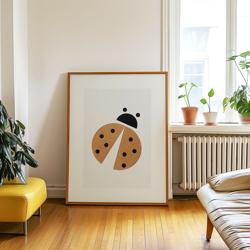 Cadeaux - COCCINELLE Carte-tableau à effeuiller OISO® - Blanc ou Kraft - OISO