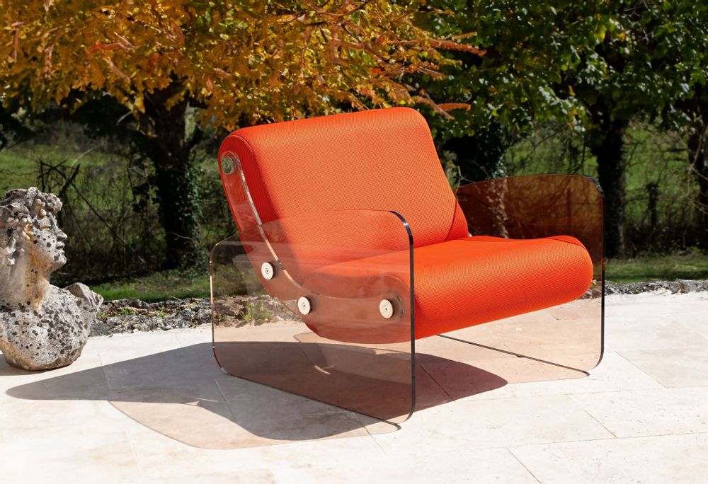 Armchairs - MW03 armchair - Elegance, daring design and a vintage touch - KUUMO DESIGN