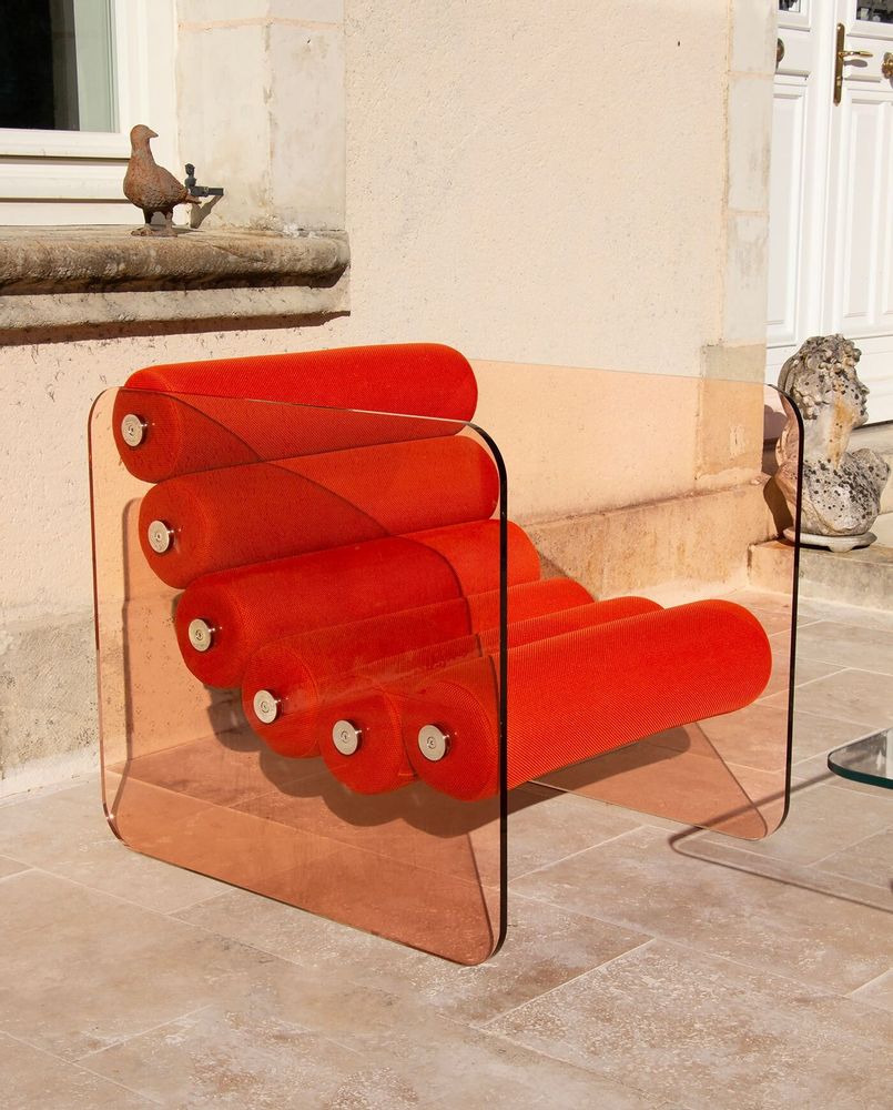 Fauteuils - Fauteuil MW02 parois en PMMA coulé - Marchés résidentiels et HORECA - KUUMO DESIGN