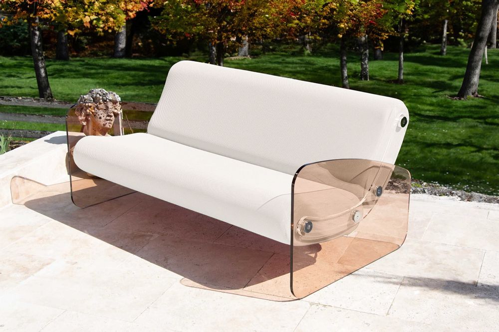 Lawn sofas - MW03 sofa-Elegance, daring design and a vintage touch - KUUMO DESIGN