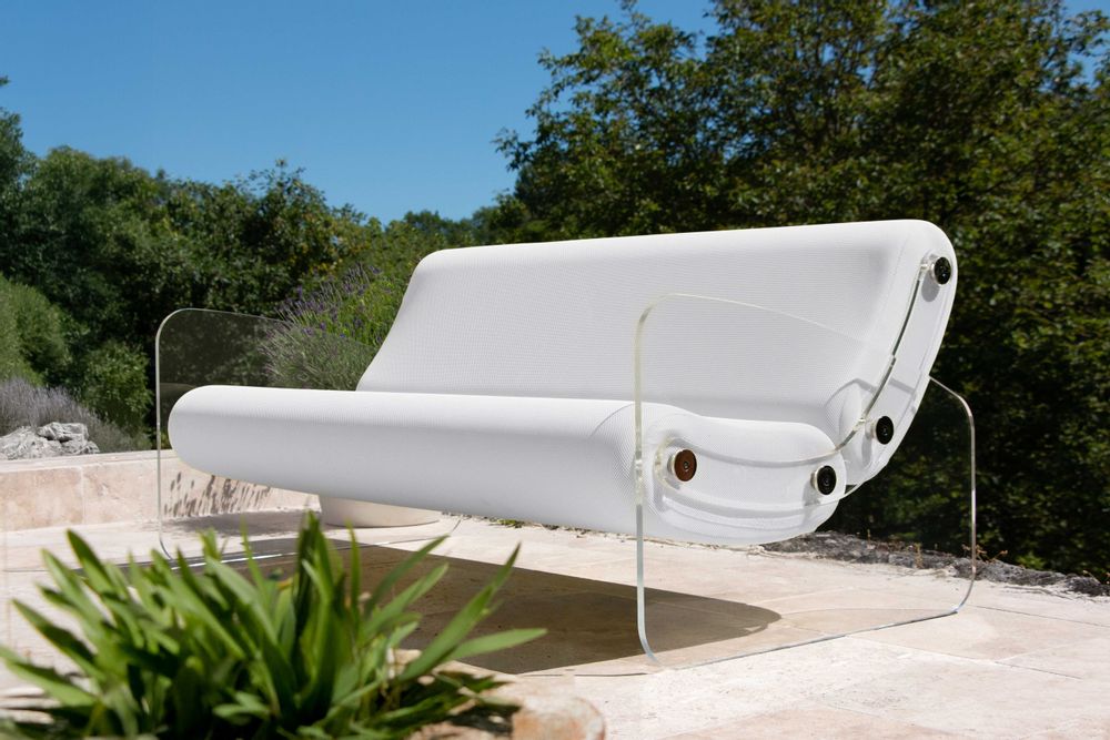 Lawn sofas - MW03 sofa-Elegance, daring design and a vintage touch - KUUMO DESIGN