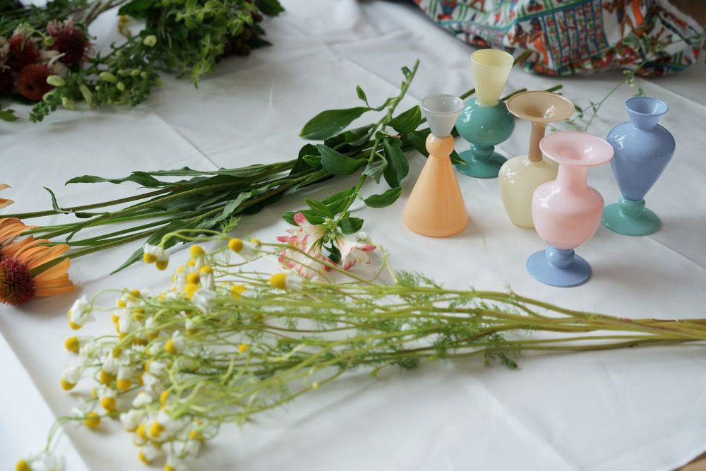 Vases - MINI VASE - TWO TONE - - AMABRO