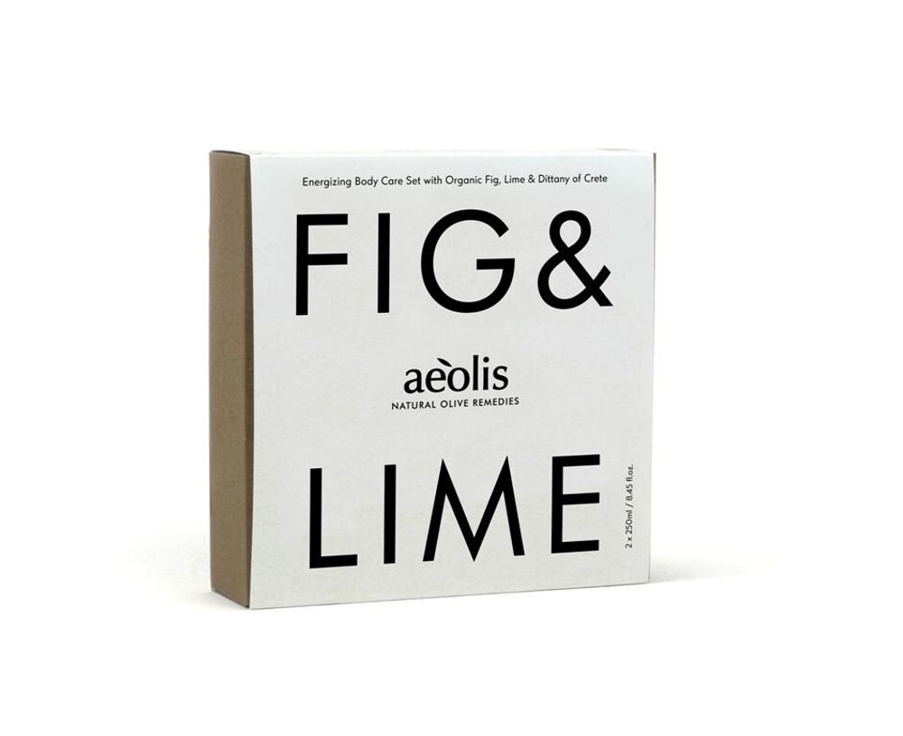 Spa - Energising Body Lotion with Organic Fig, Lime and Dittany. - AEOLIS NATURAL SKINCARE