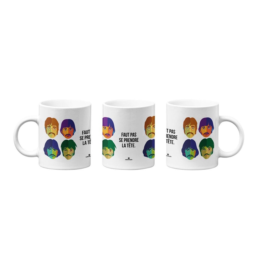 Tasses et mugs - Mug Geo Beatles en français - KALIDOSKOPIO