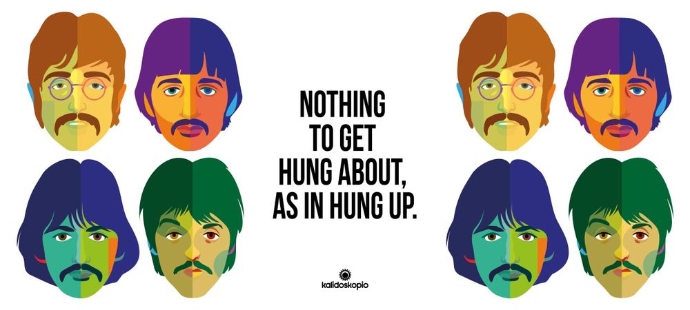 Tasses et mugs - Tasse Geo Beatles en anglais - KALIDOSKOPIO