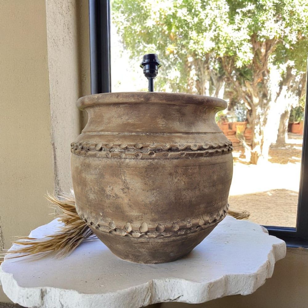 Table lamps - Gaze no.737 - Terracotta table lamp - ARTISAN BY MF