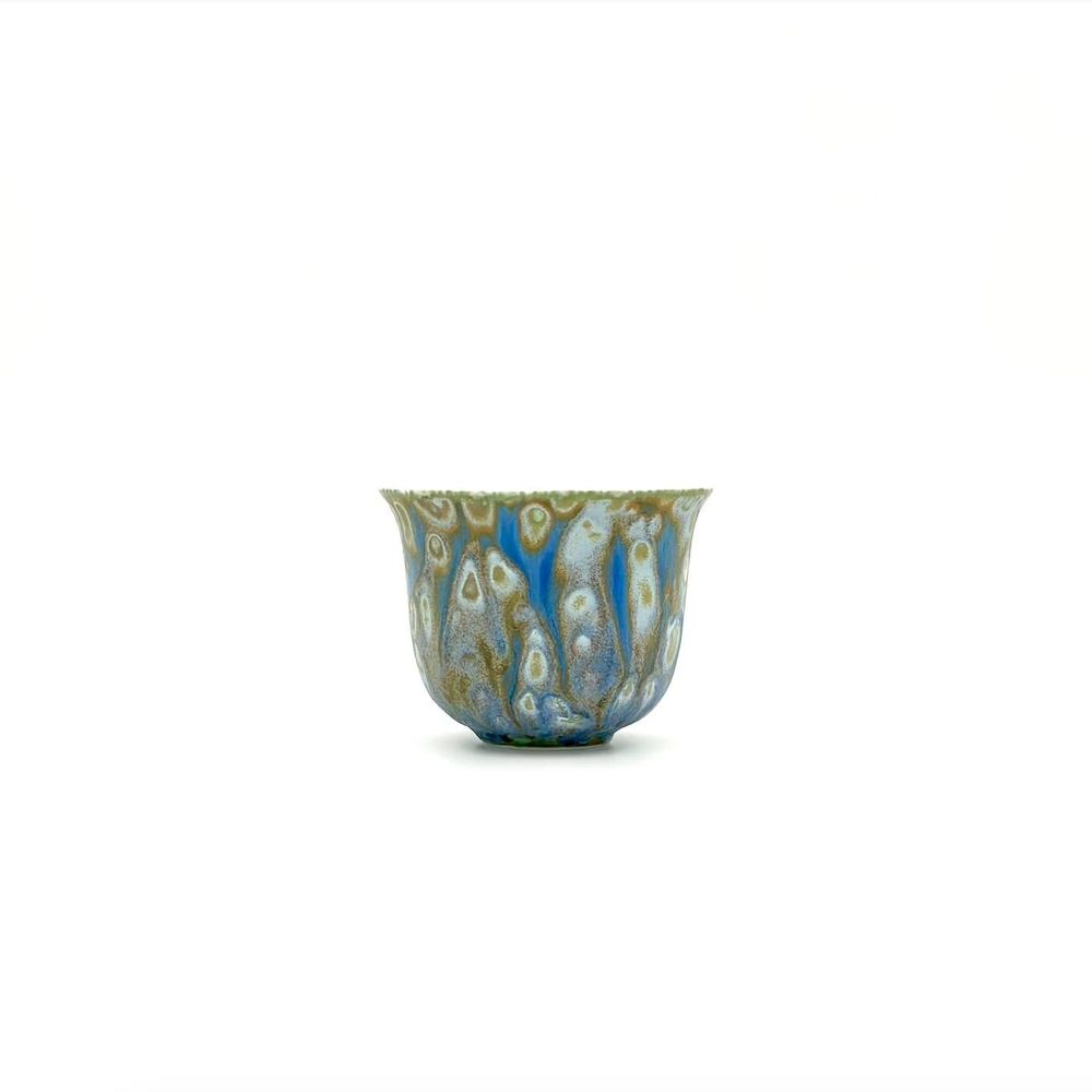 Tasses et mugs - Tasse à thé Elemental | Blue Tone - GLAZARA