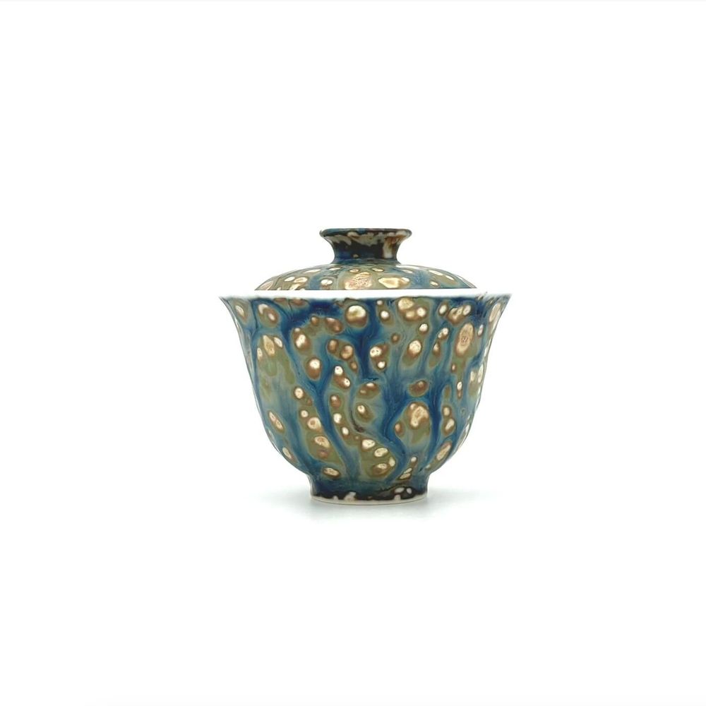 Accessoires thé et café - Ustensiles à thé Gaiwan | Blue Tone - GLAZARA