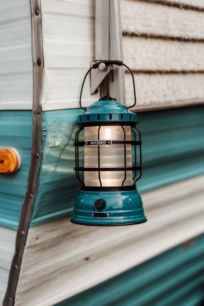 Lampes sans fil - FOREST LANTERN VINTAGE WHITE - BAREBONES