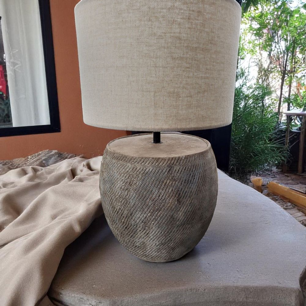 Table lamps - Found U - Terracotta Table lamp - ARTISAN BY MF