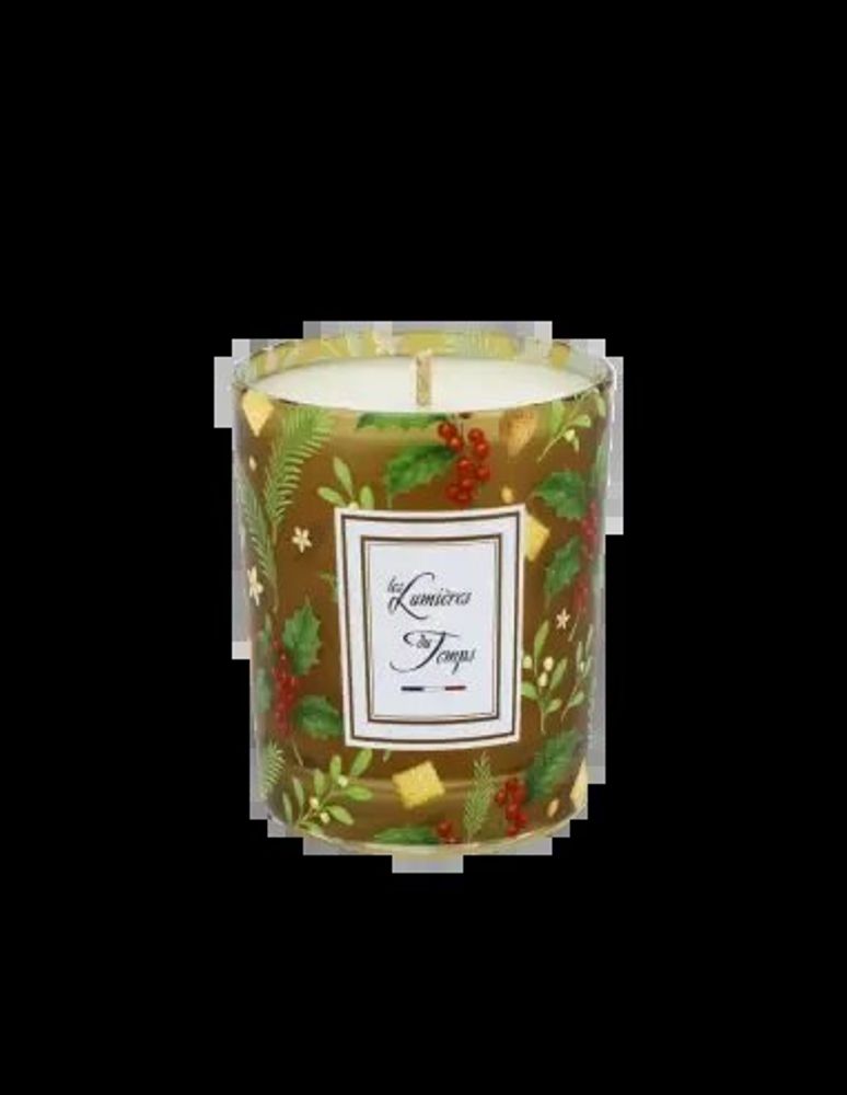 Bougies - Bougie Lumières d'Hiver 180 g Biscuits Enchantés - LES LUMIERES DU TEMPS