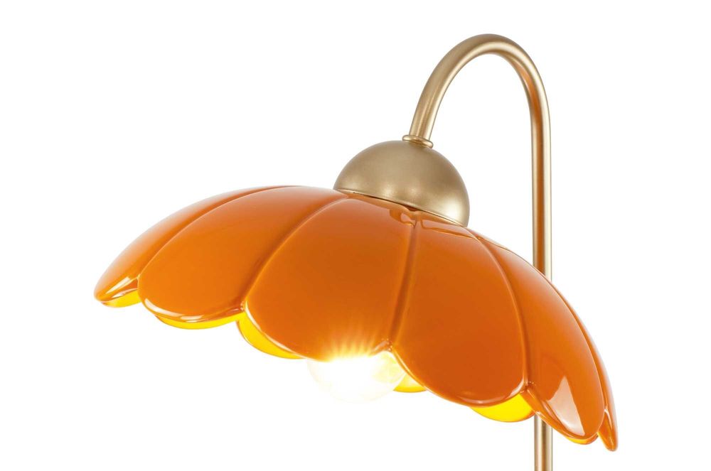 Lampes à poser - Lampe à poser en métal et céramique Claris - Style Rétro/Charme - C-CRÉATION | BOUDET