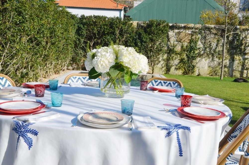 Linge de table textile - Palm TreeTablecloth - OUR LINEN