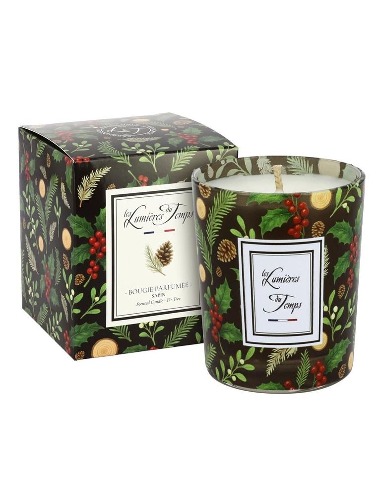 Candles - Winter Lights Candle 180g Fir - LES LUMIERES DU TEMPS