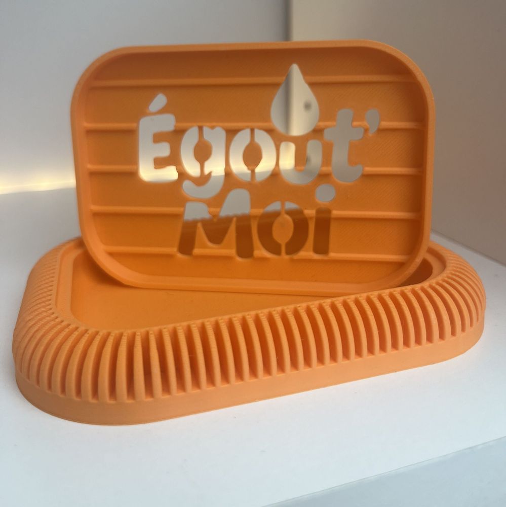 Ustensiles de cuisine - Porte-savon en 3D pour cuisine ou salle de bain - Made in France - CRÉA-TH