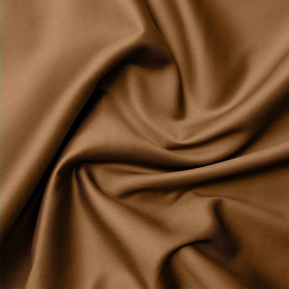 Linge de lit - Drap plat en satin, 240x260 cm, antique - DILIOS