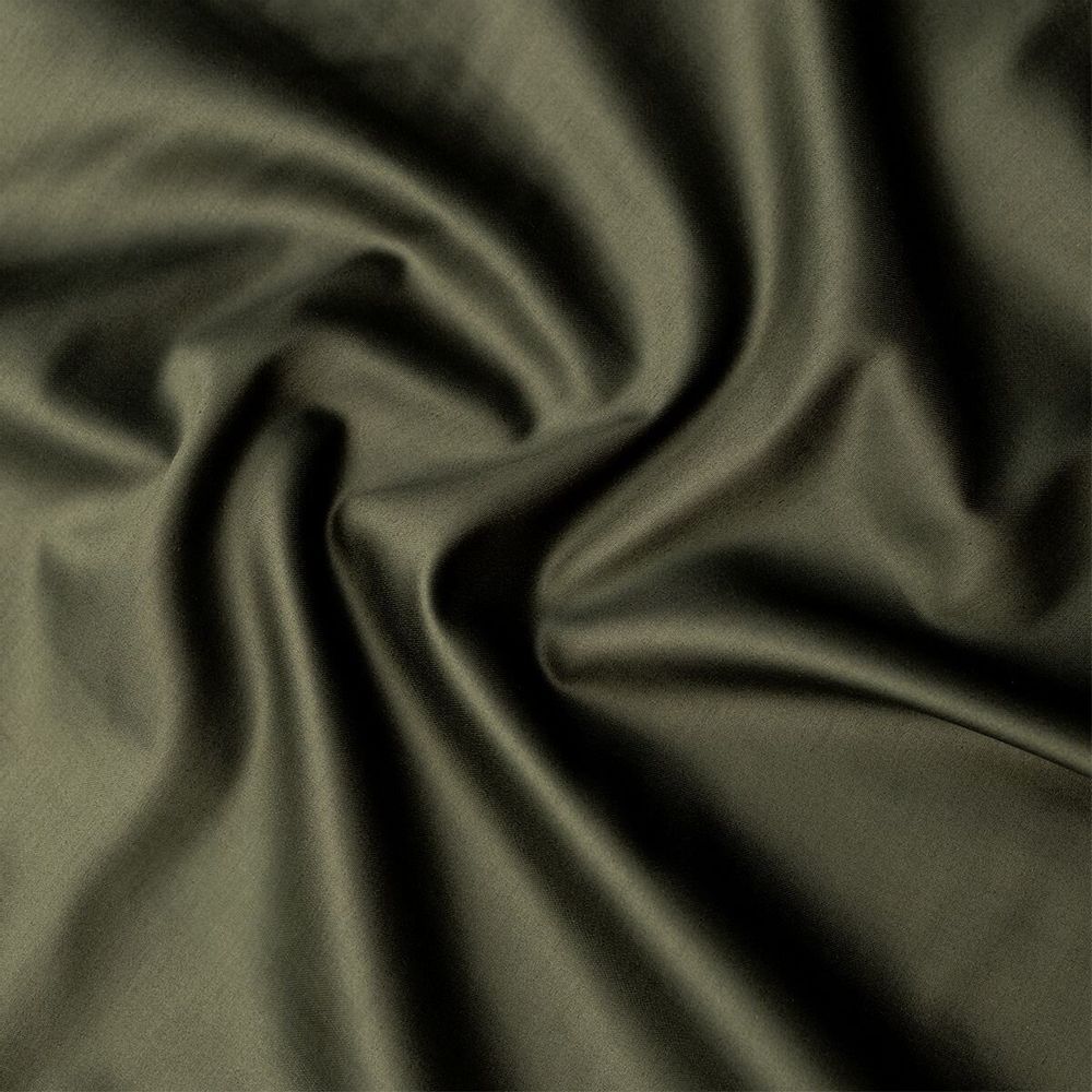 Bed linens - Sateen Flat sheet, 150x260cm, hunter - DILIOS