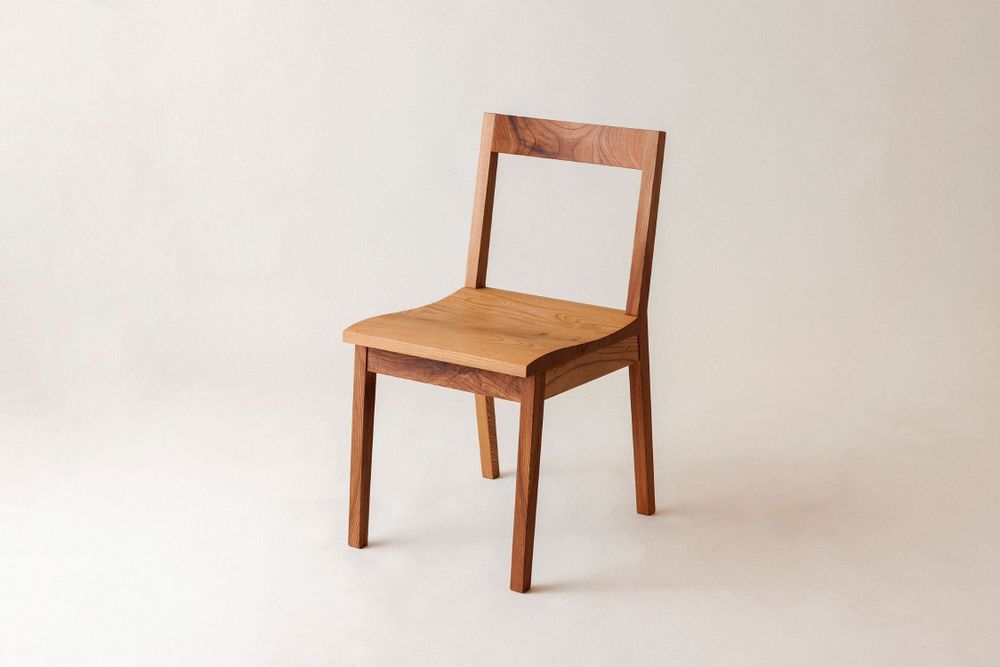 Chaises - #178 Chaise / assise ondulée - BEFORE VINTAGE FURNITURE